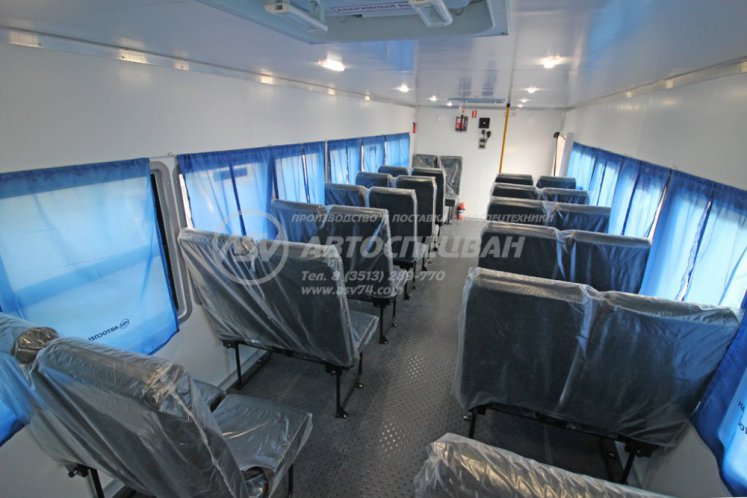 Вахтовый автобус Shacman F3000, 28 мест 6