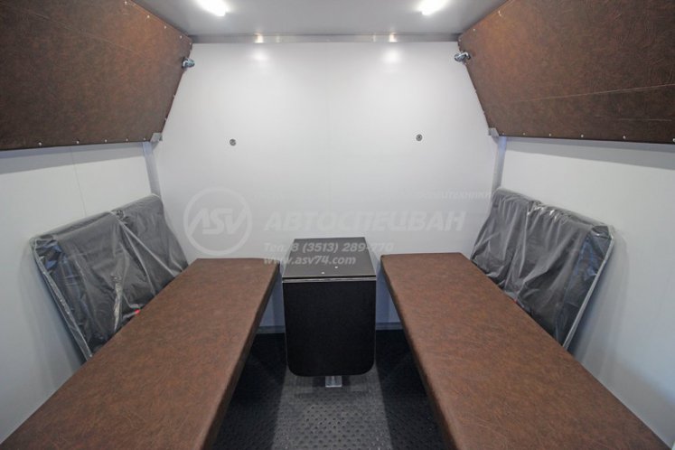 Вахтовый автобус Shacman X3000, 24 места с грузовым отсеком 5