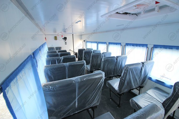 Вахтовый автобус Урал 4320-4972-80Е5, 28 мест 5