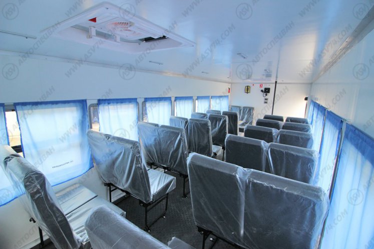 Вахтовый автобус Урал 4320-4972-80Е5, 28 мест 6