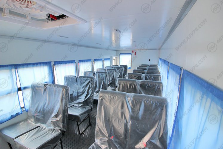 Вахтовый автобус Урал 4320-4972-80Е5, 28 мест 8