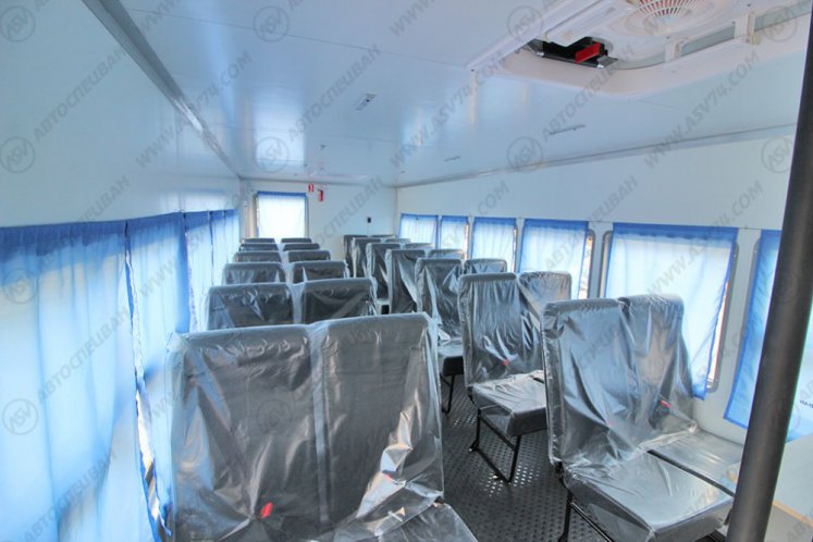 Вахтовый автобус Урал 4320-4972-80Е5, 28 мест 9