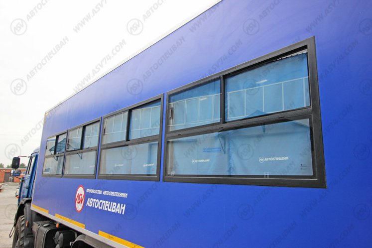 Вахтовый автобус LUXE КАМАЗ-43118, 28 мест 7