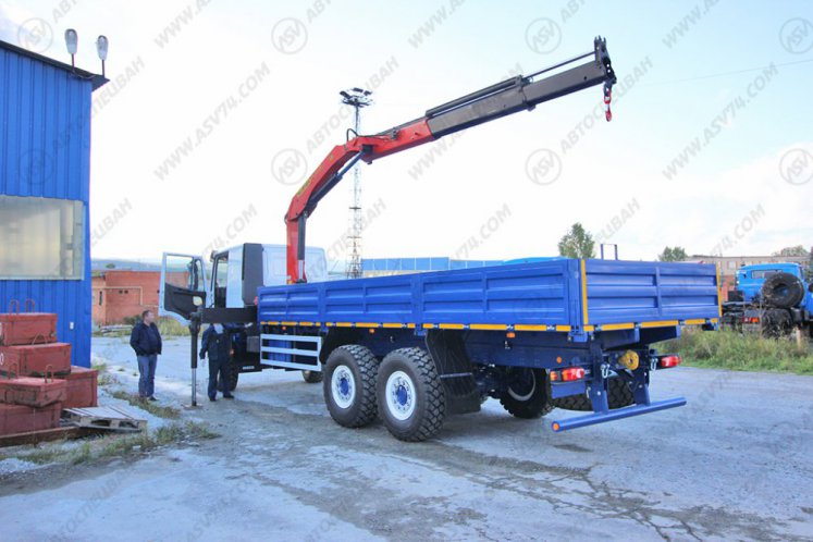 Бортовой автомобиль IVECO EuroCargo MLL210E28WS с КМУ Palfinger 15500 2