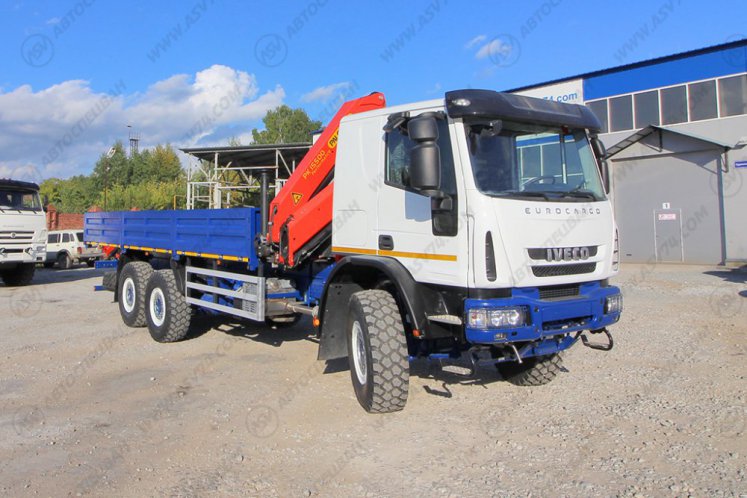 Бортовой автомобиль IVECO EuroCargo MLL210E28WS с КМУ Palfinger 15500 0