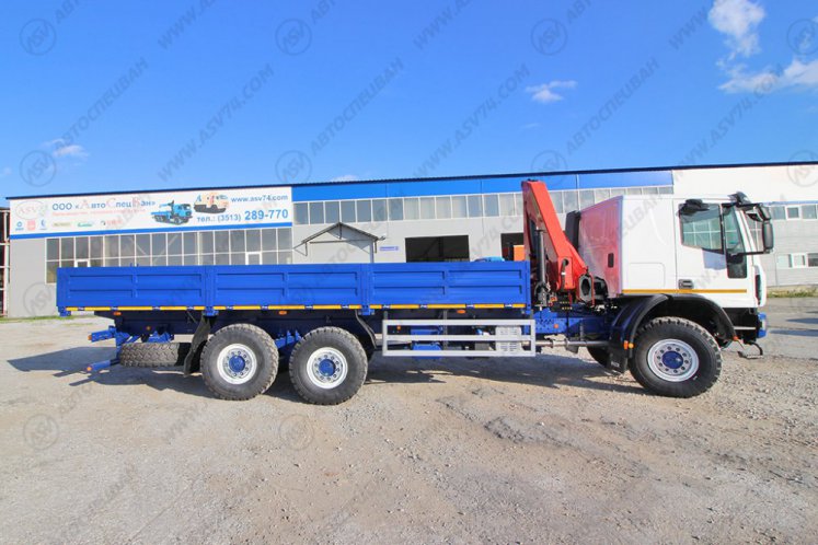 Бортовой автомобиль IVECO EuroCargo MLL210E28WS с КМУ Palfinger 15500 3