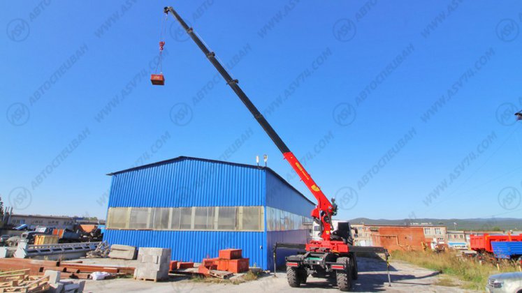 Седельный тягач КАМАЗ 43118-50 с КМУ ИТ-150 (тросовый) 9