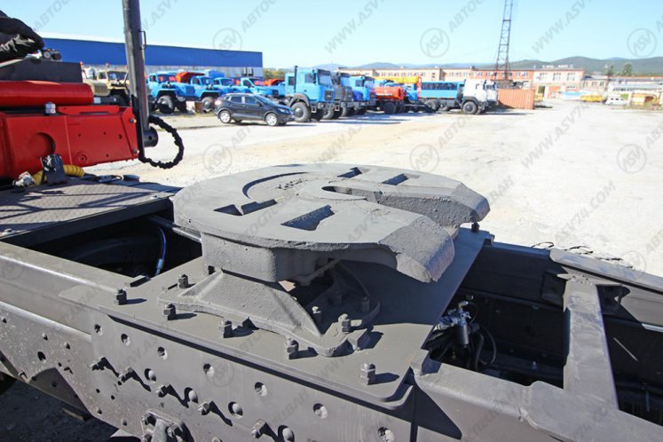 Седельный тягач КАМАЗ 43118-50 с КМУ ИТ-150 (тросовый) 5