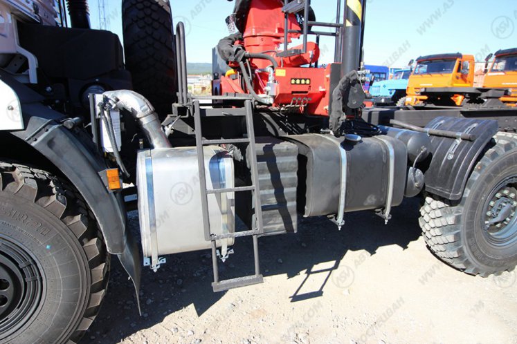 Седельный тягач КАМАЗ 43118-50 с КМУ ИТ-150 (тросовый) 10