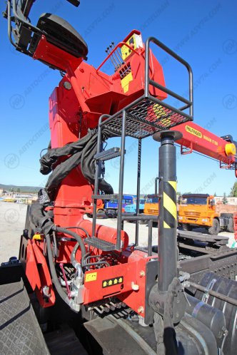 Седельный тягач КАМАЗ 43118-50 с КМУ ИТ-150 (тросовый) 11