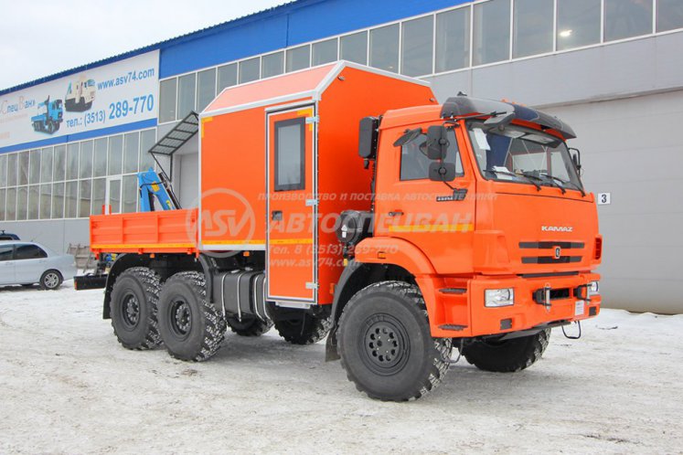 ГПА КамАЗ 43118-3027-50 с КМУ ИМ-20 0