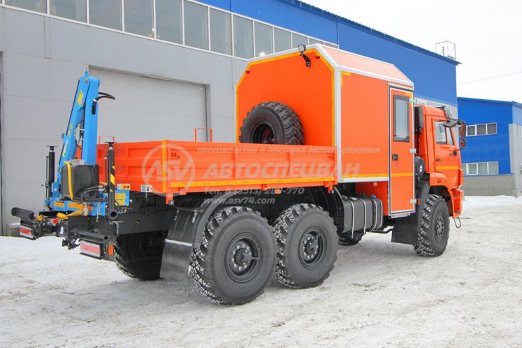 ГПА КамАЗ 43118-3027-50 с КМУ ИМ-20 1