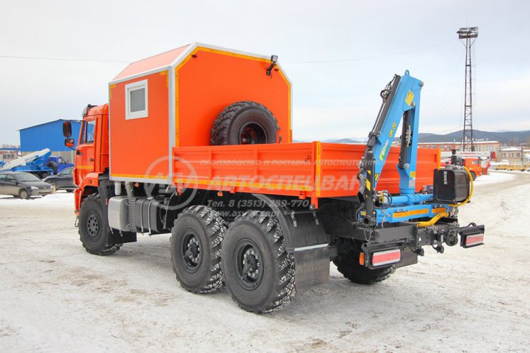 ГПА КамАЗ 43118-3027-50 с КМУ ИМ-20 2