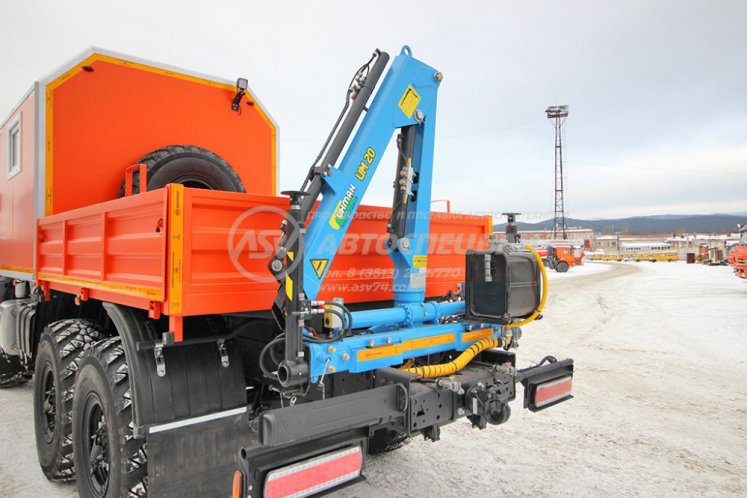 ГПА КамАЗ 43118-3027-50 с КМУ ИМ-20 3