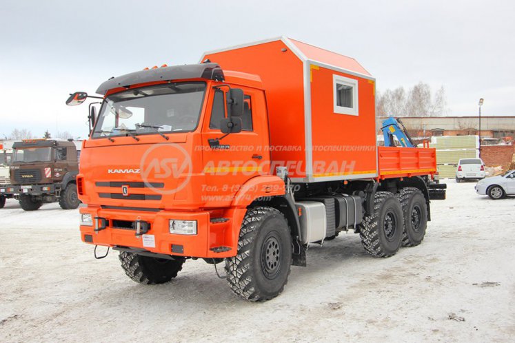 ГПА КамАЗ 43118-3027-50 с КМУ ИМ-20 4
