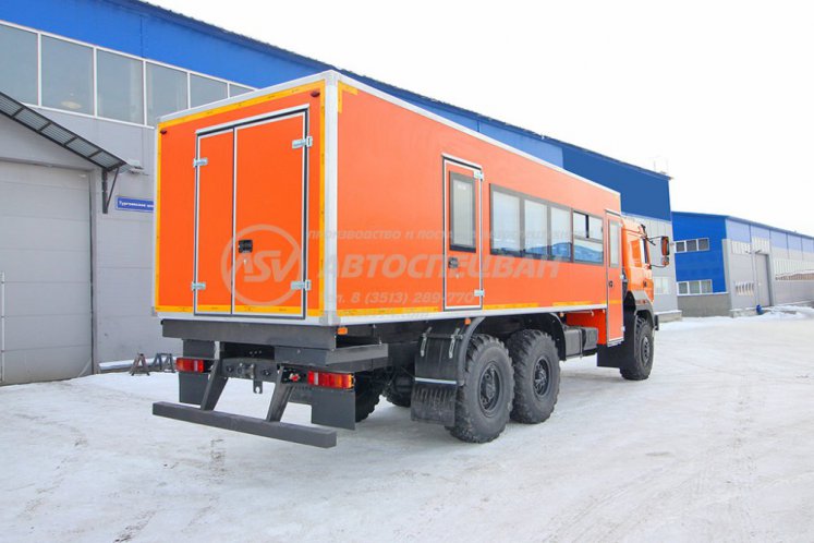 Вахтовый автобус Урал 4320-4971-80, 24 места с грузовым отсеком 2
