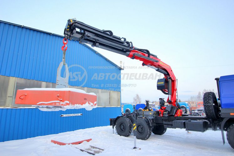 Тягач Урал 4320-4972-82 с КМУ ИМ-320-05 4