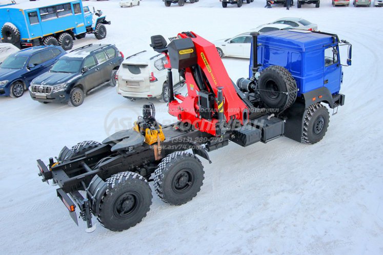 Тягач Урал 4320-4972-82 с КМУ ИМ-320-05 2