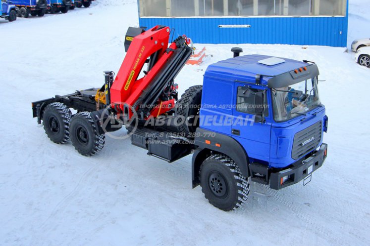 Тягач Урал 4320-4972-82 с КМУ ИМ-320-05 3