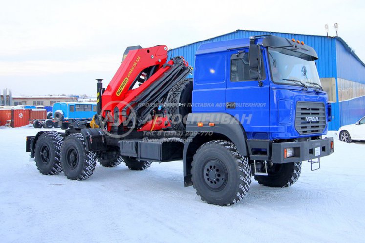 Тягач Урал 4320-4972-82 с КМУ ИМ-320-05 0