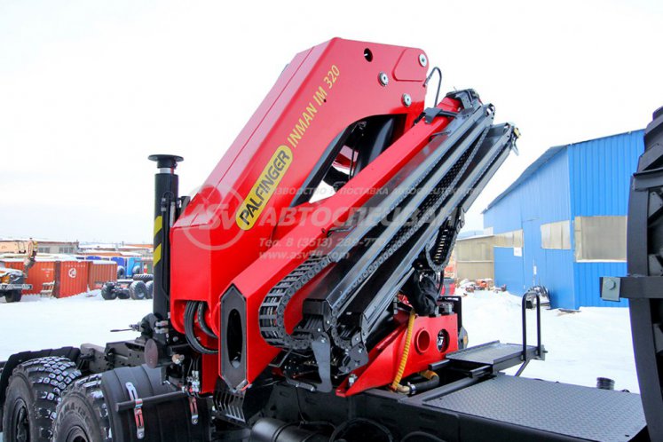 Тягач Урал 4320-4972-82 с КМУ ИМ-320-05 7