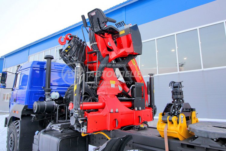 Тягач Урал 4320-4972-82 с КМУ ИМ-320-05 8