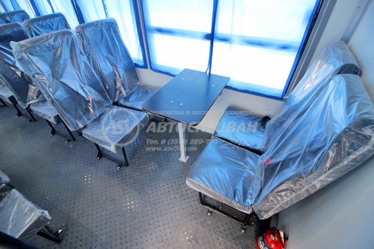 Вахтовый автобус Урал 4320-4971-80, 28 мест с грузовым отсеком 8