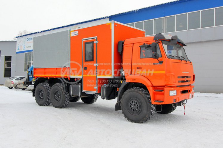 ГПА КамАЗ 43118-3027-50 с КМУ ИМ-55 0