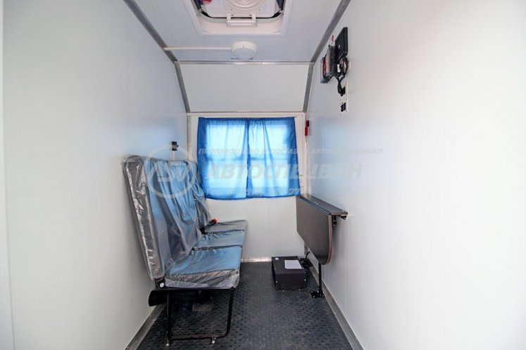 Передвижная мастерская ПАРМ Урал 4320-1951-60 с бортовой платформой и КМУ ИМ-20 7