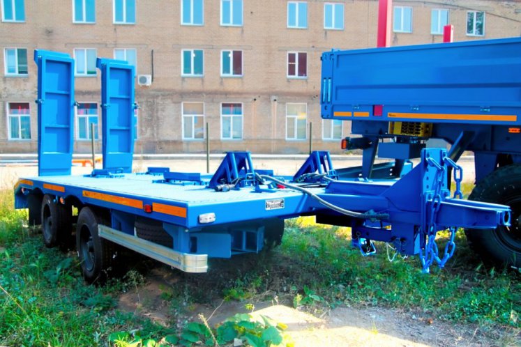 Прицеп-платформа ЧМЗАП 8358 по спецификации 010-04 ВС 0