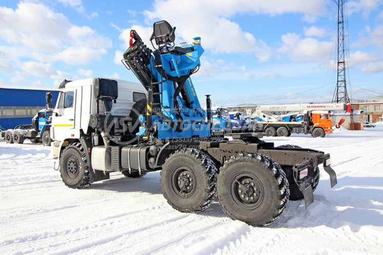 Седельный тягач КАМАЗ 43118-50 с КМУ ИМ-180-05 2