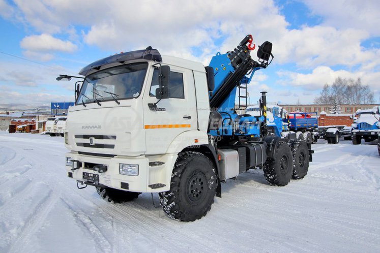 Седельный тягач КАМАЗ 43118-50 с КМУ ИМ-180-05 1