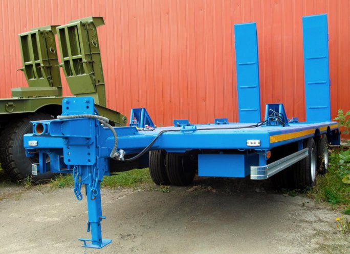 Прицеп-платформа ЧМЗАП 8358 по спецификации 010-04 ВС 4