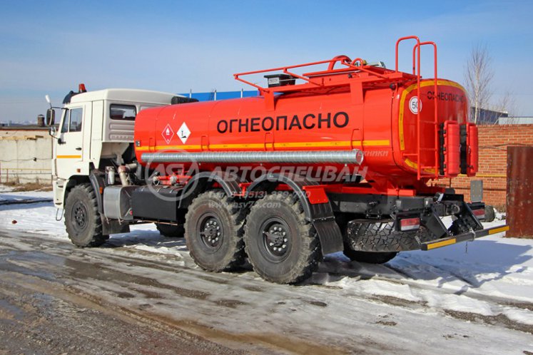 Автотопливозаправщик АТЗ-10 КАМАЗ 43118 2