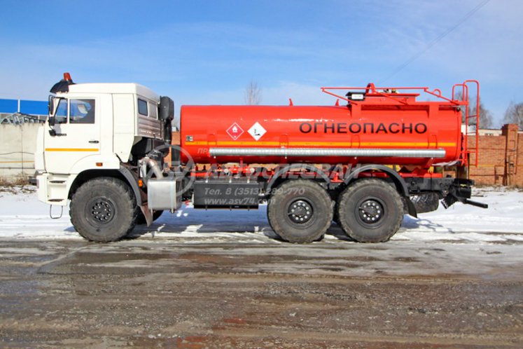 Автотопливозаправщик АТЗ-10 КАМАЗ 43118 3
