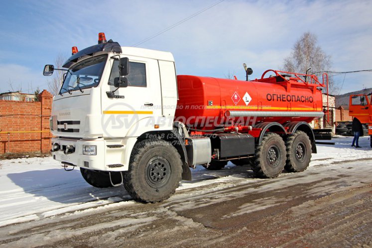 Автотопливозаправщик АТЗ-10 КАМАЗ 43118 1