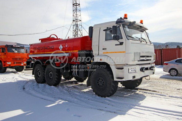 Автотопливозаправщик АТЗ-10 КАМАЗ 43118 0