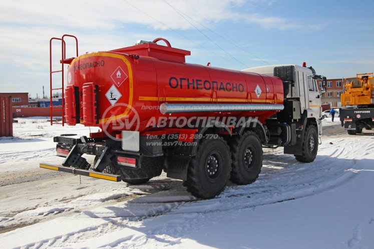 Автотопливозаправщик АТЗ-10 КАМАЗ 43118 4