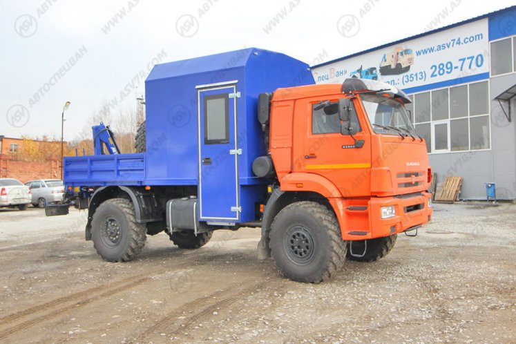 ГПА КамАЗ 43502-3038-66 с КМУ АНТ 1,8-2 0