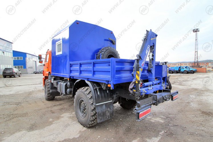 ГПА КамАЗ 43502-3038-66 с КМУ АНТ 1,8-2 4