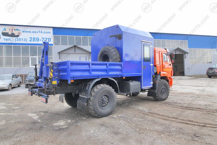 ГПА КамАЗ 43502-3038-66 с КМУ АНТ 1,8-2 5