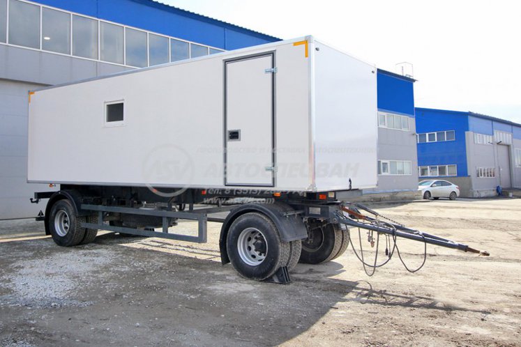 Фургон лаборатория на прицепе МАЗ 837810 0