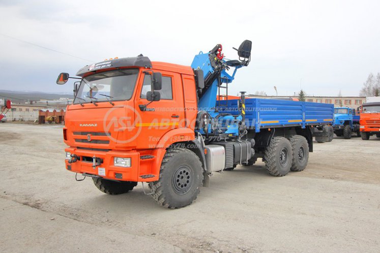 Бортовой КАМАЗ 43118-3027-50 с КМУ ИМ-180 1