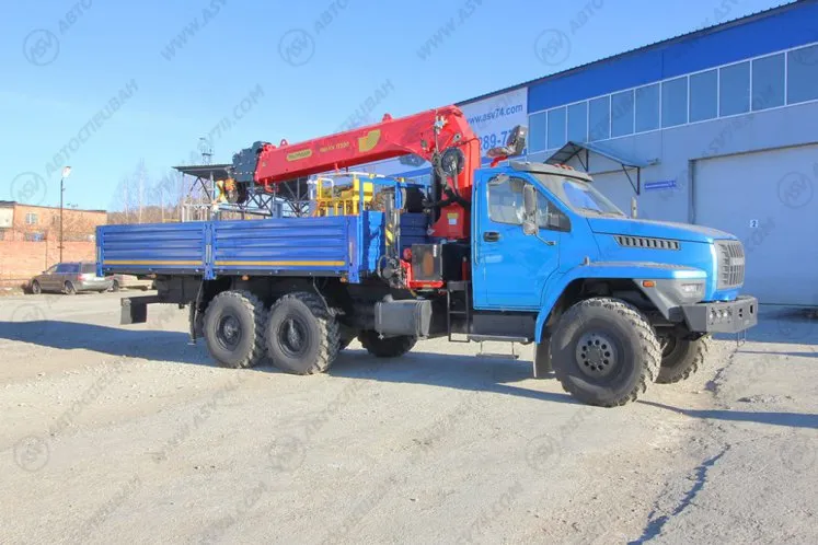 Бортовой автомобиль Урал 4320 NEXT (капотный) с КМУ IT-200 (тросовый) 0