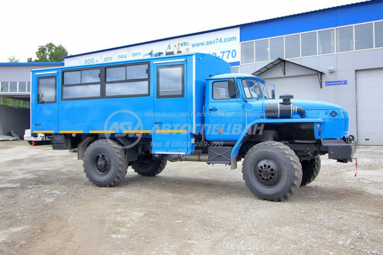 Вахтовый автобус Урал 32552-0013-61Е5, 20 мест 0