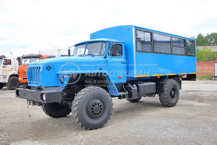 Вахтовый автобус Урал 32552-0013-61Е5, 20 мест 1