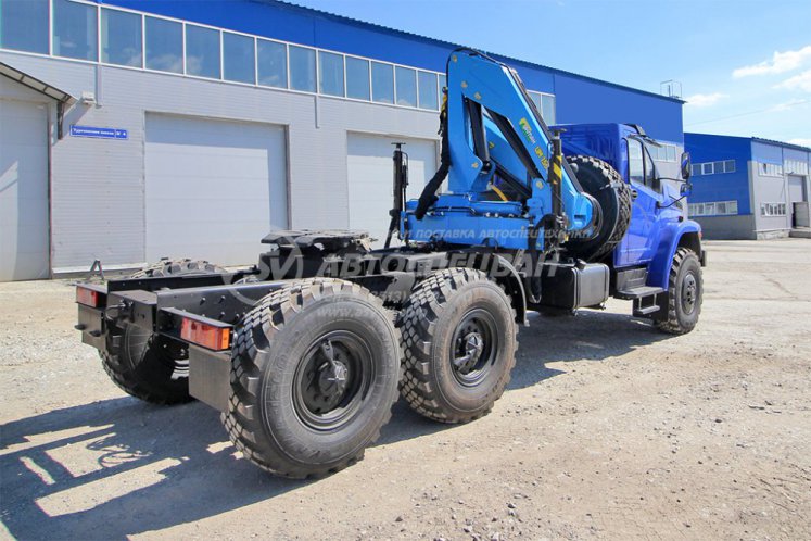 Седельный тягач Урал 4320 NEXT с КМУ ИМ-150 2