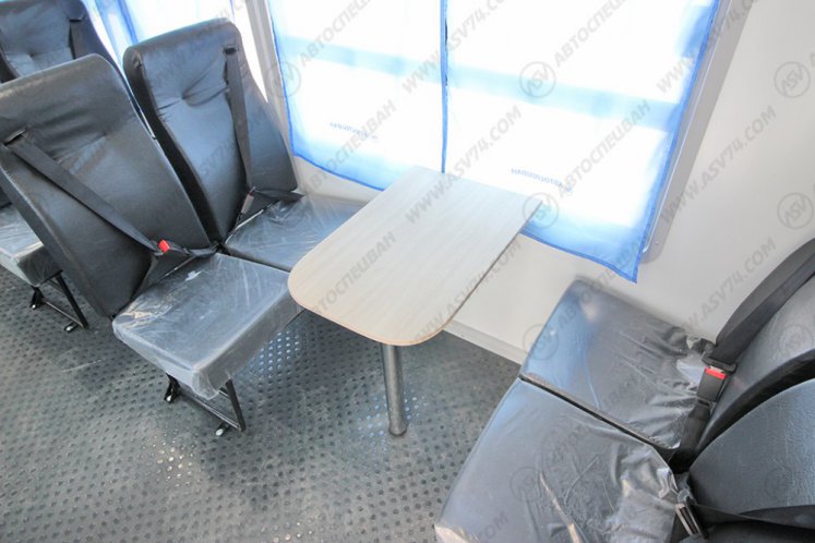 Вахтовый автобус с бытовым отсеком (кухней), КАМАЗ 43118-3027-50, 14 мест 7