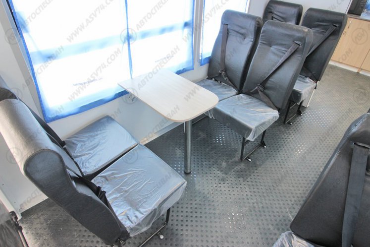 Вахтовый автобус с бытовым отсеком (кухней), КАМАЗ 43118-3027-50, 14 мест 8