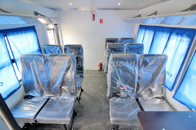 Вахтовый автобус с грузовой платформой Урал NEXT 4320-6952-72, 12 мест 9